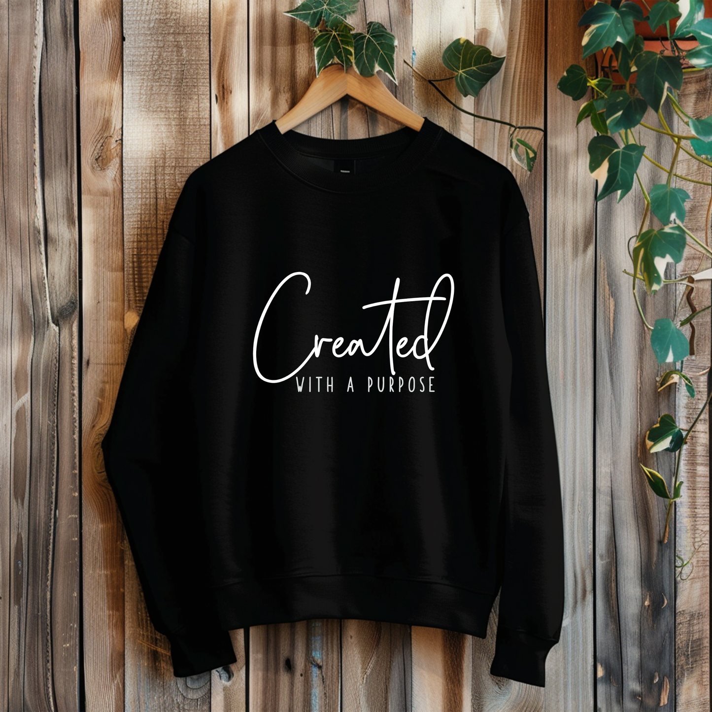 Ecovibe Apparel motivational sweatshirt