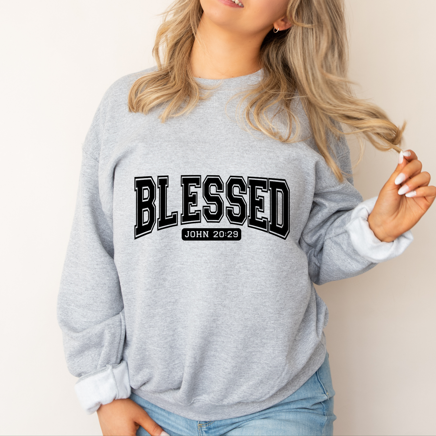 Ecovibe Apparel Faith Inspired Sweatshirt