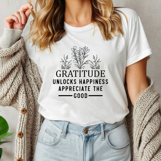 Gratitude Unlocks Happiness