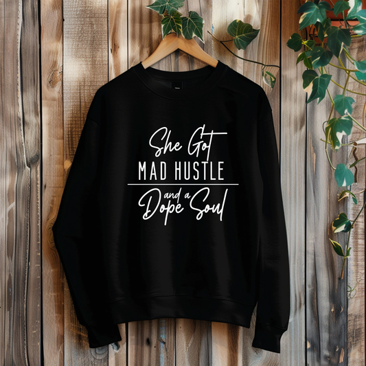 Ecovibe Apparel motivational sweatshirt