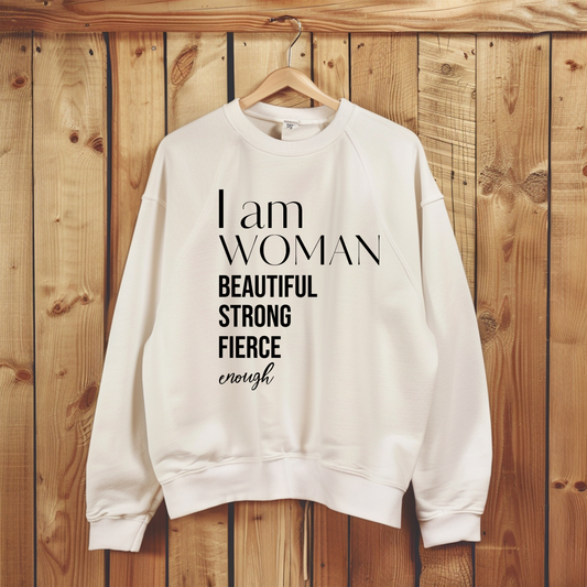 Ecovibe Apparel motivational sweatshirt