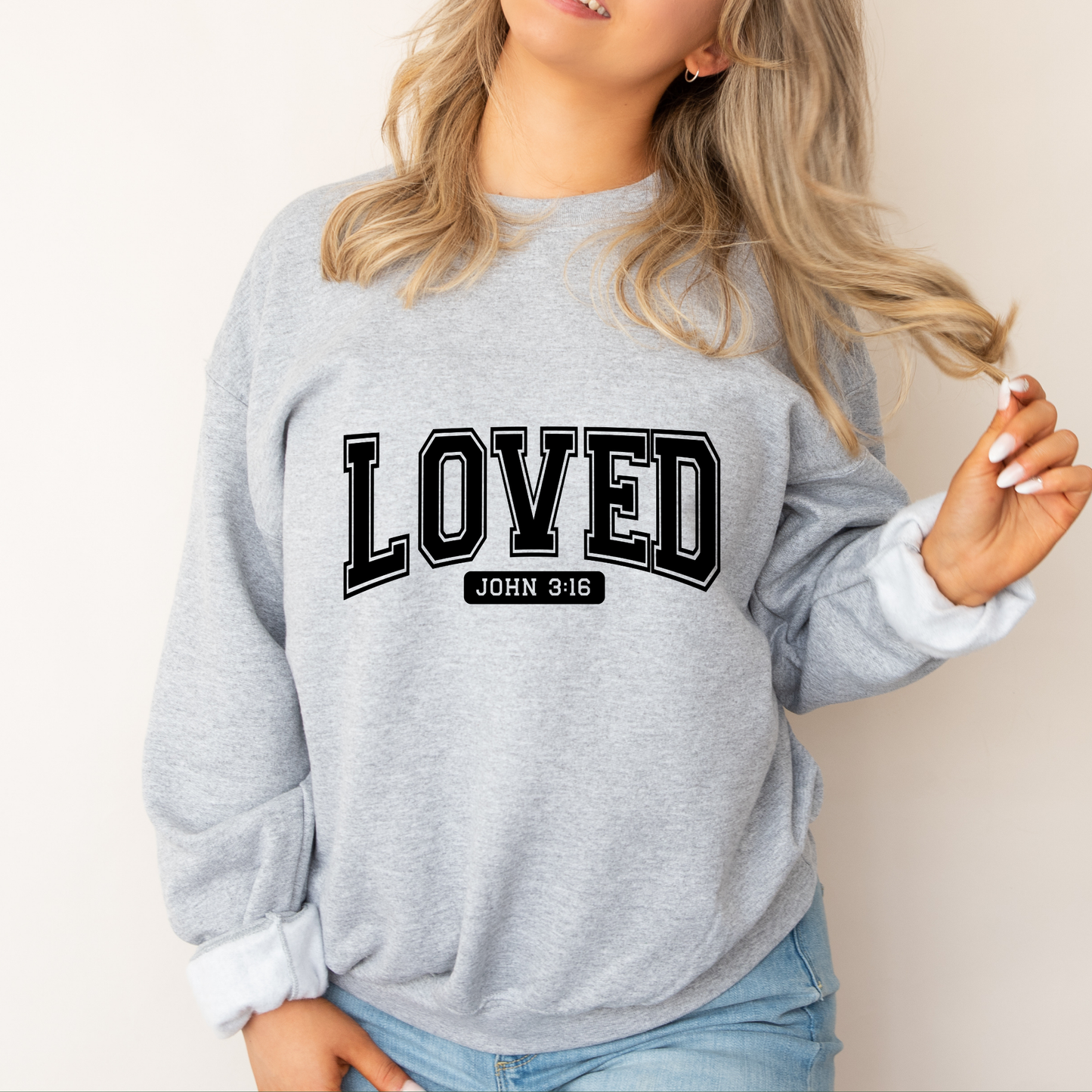 Ecovibe Apparel Faith Inspired Sweatshirt