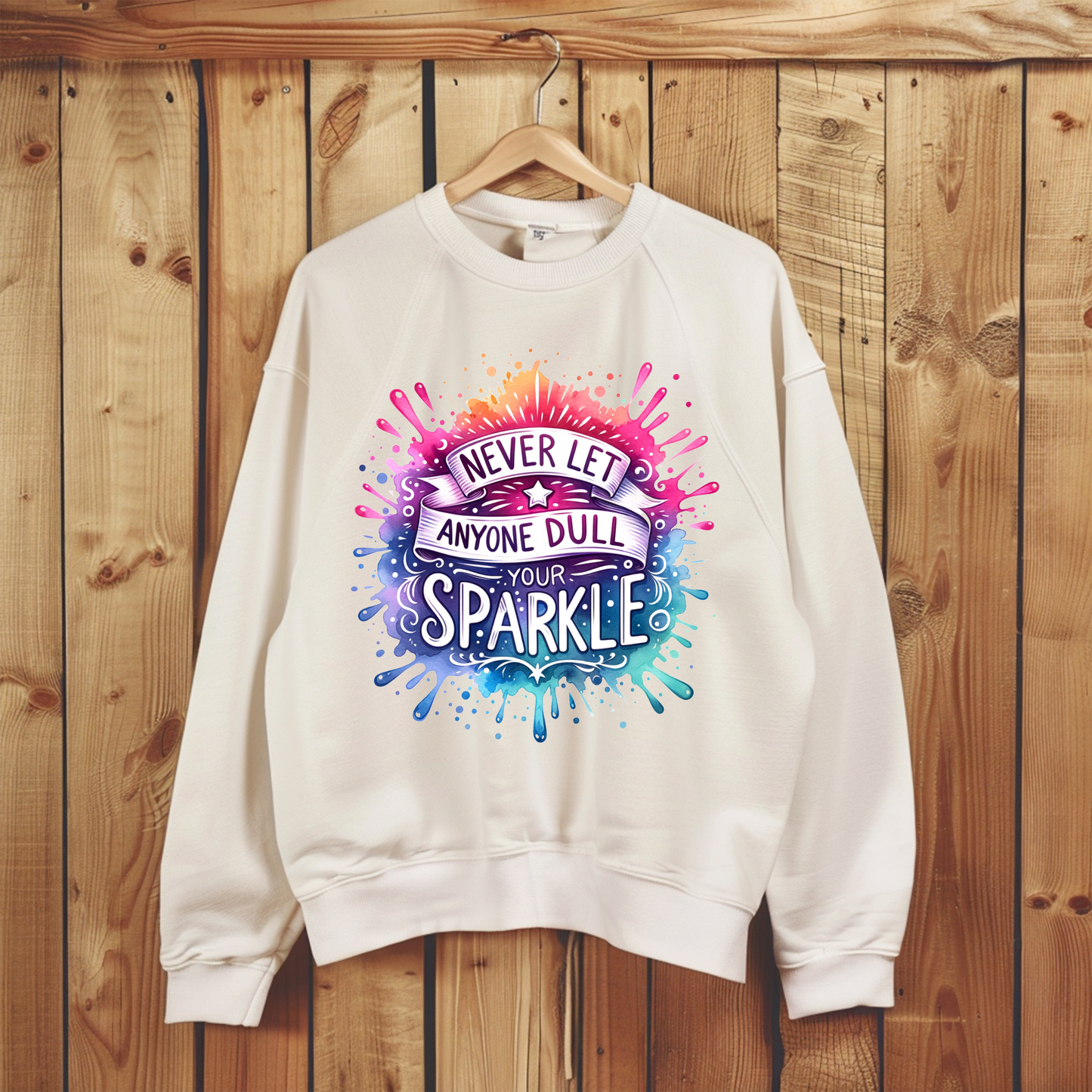 Ecovibe Apparel motivational sweatshirt