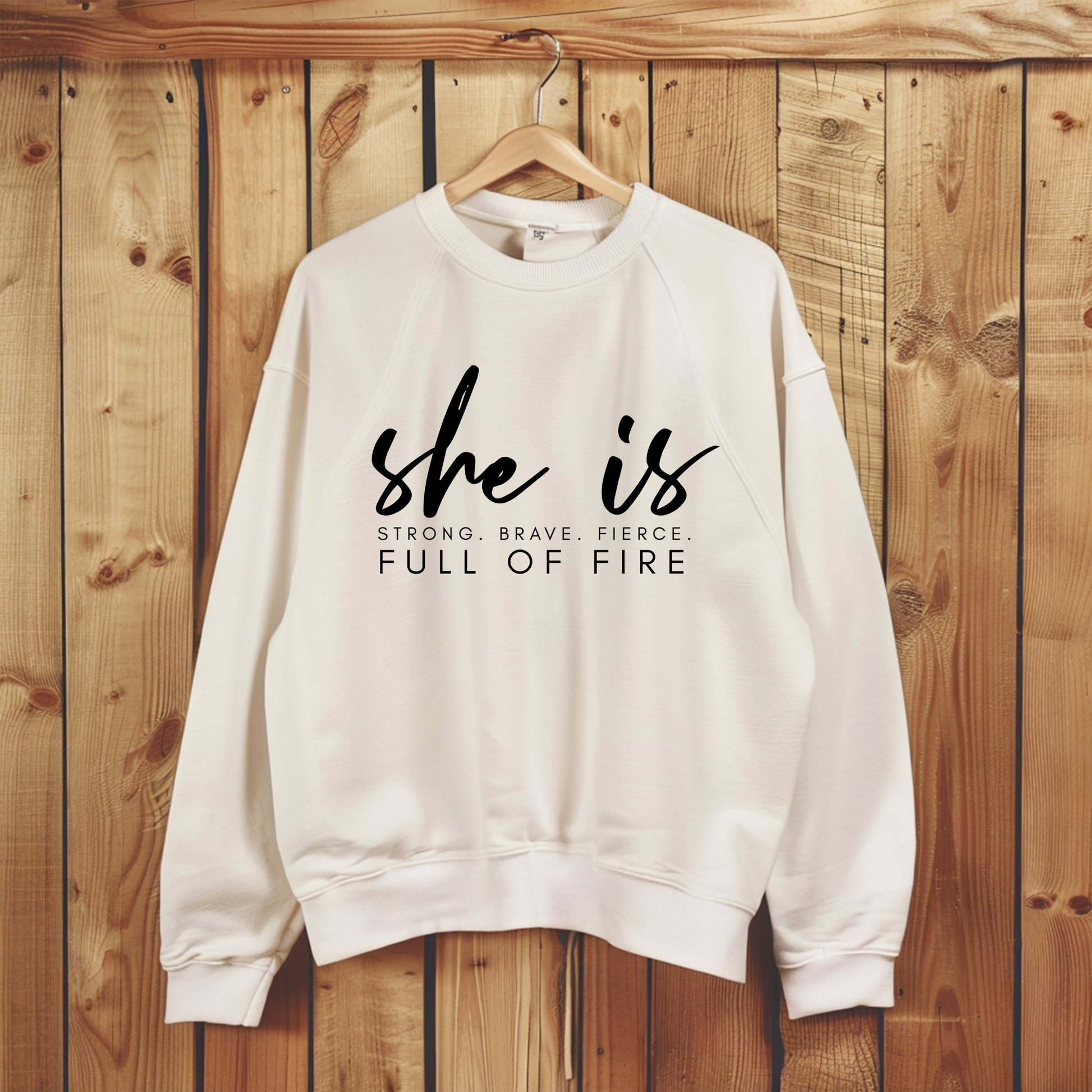 Ecovibe Apparel motivational sweatshirt