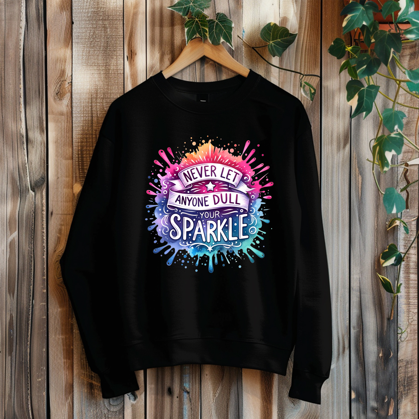 Ecovibe Apparel motivational sweatshirt
